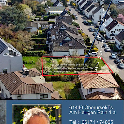 OBERURSEL-Stierstadt, Unbebautes Grundstück in schöner Wohnlage (Teilbar)!