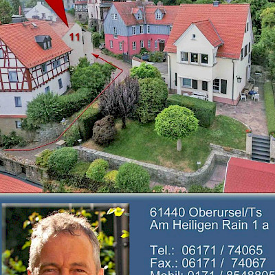 KRONBERG/Ts. Kleines Altstadt-Haus in bester Lage direkt an der Burg!