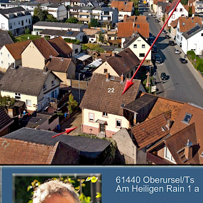 BAD HOMBURG- Ober-Erlenbach: Abrissgrundstück im Ortszentrum!